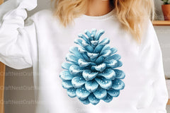 Blue Christmas Clipart Bundle: Santa, Presents & Bells - CraftNest - Digital Crafting and Art