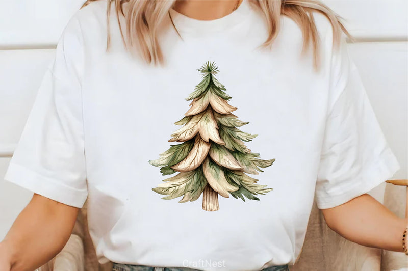 Cozy Rustic Christmas Clipart Bundle - CraftNest - Digital Crafting and Art