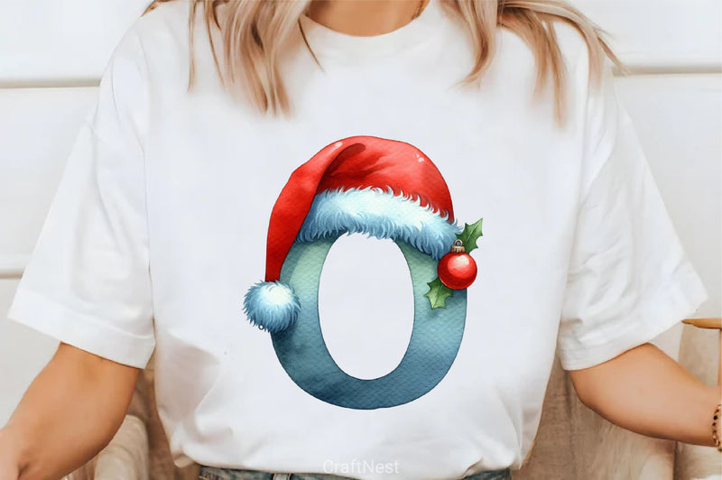 Christmas Alphabet Clipart Bundle 2 - CraftNest - Digital Crafting and Art