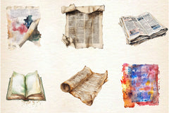 Old Newspaper Clippings Clipart Bundle - CraftNest - Digital Crafting and Art
