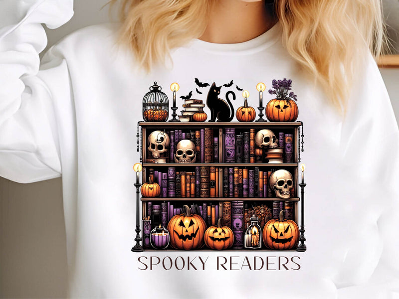 Spooky Readers Clipart Bundle - CraftNest - Digital Crafting and Art