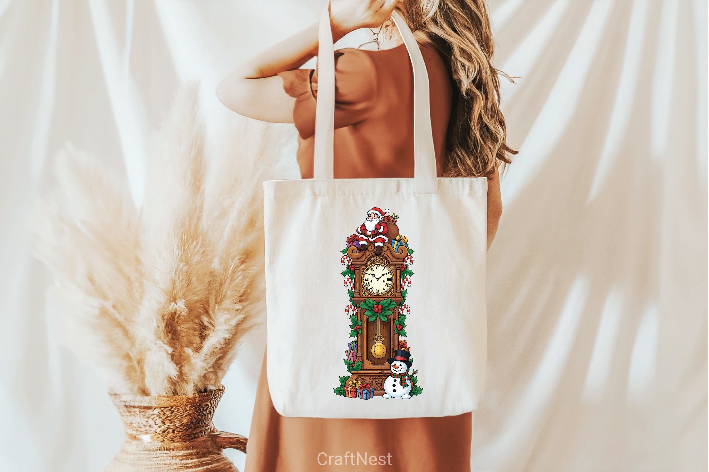 Christmas Clock Clipart Bundle - CraftNest - Digital Crafting and Art