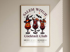 Salem Witch Cocktail Club Halloween Clipart Bundle - CraftNest - Digital Crafting and Art