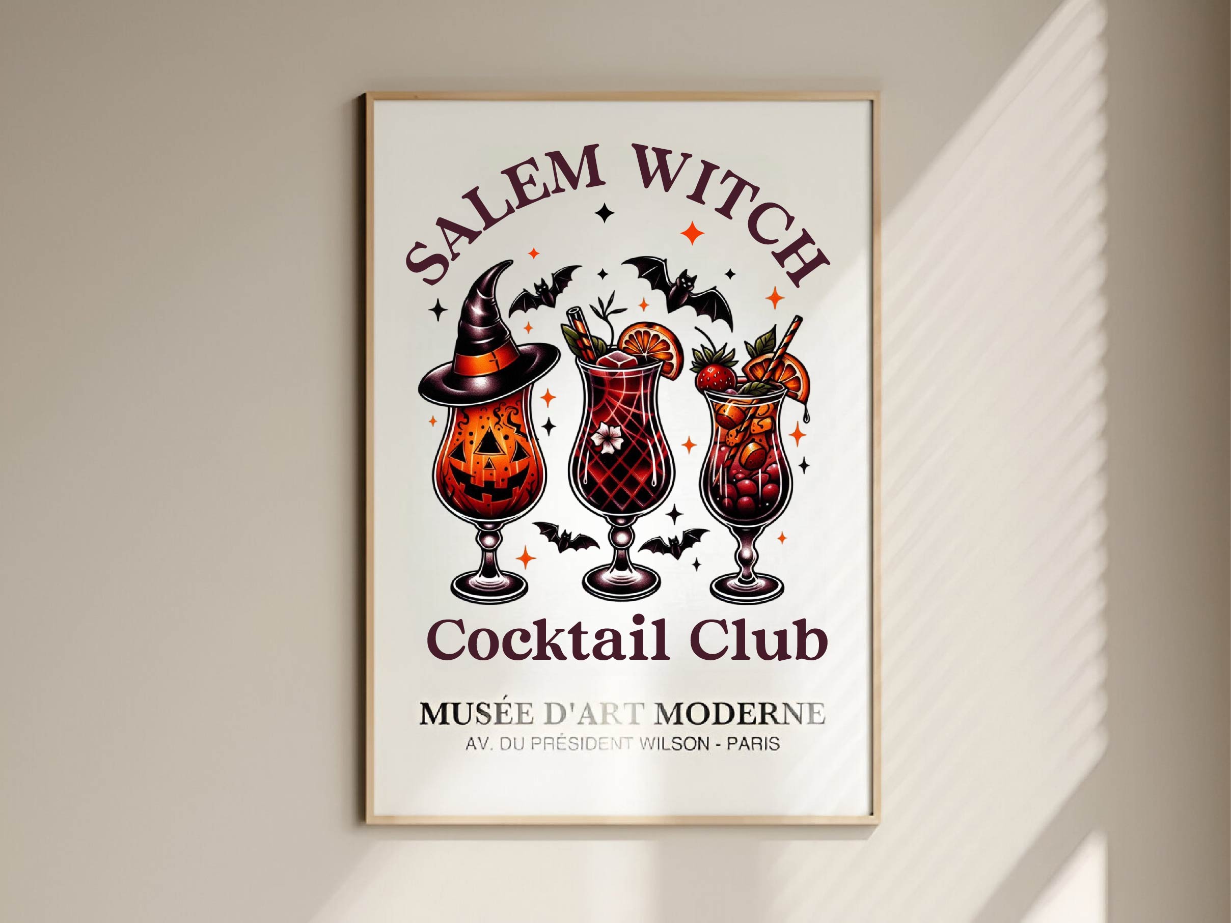 Salem Witch Cocktail Club Halloween Clipart Bundle - CraftNest - Digital Crafting and Art