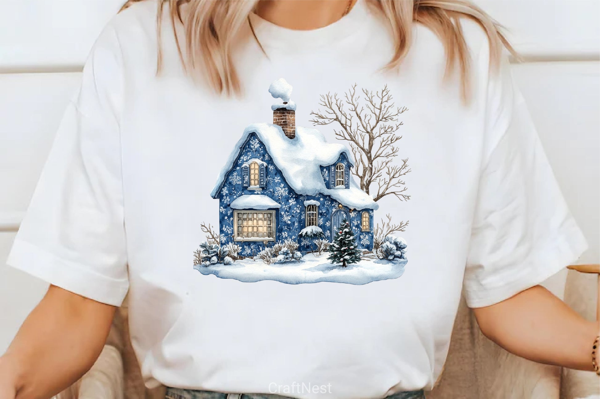 Chinoiserie Christmas Clipart Bundle 3 - CraftNest - Digital Crafting and Art