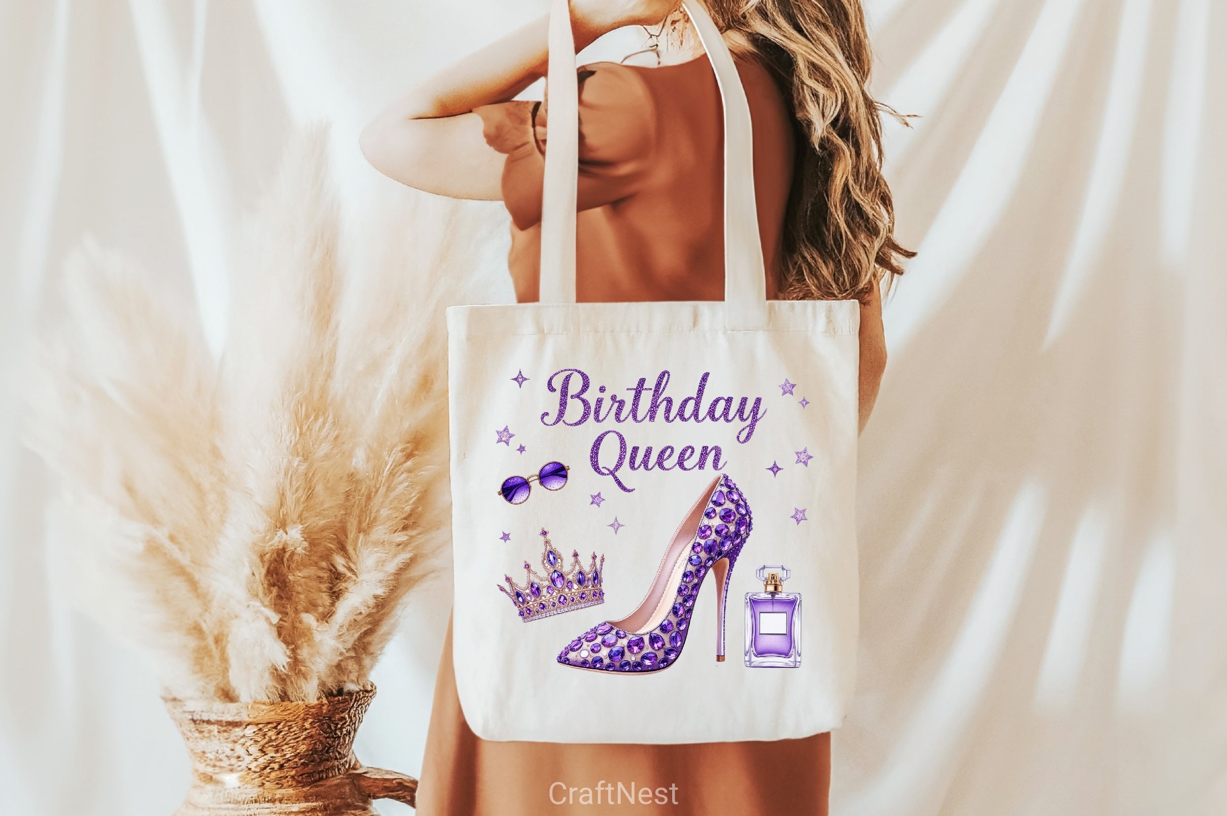 Glitter Birthday Queen Clipart Bundle - CraftNest - Digital Crafting and Art