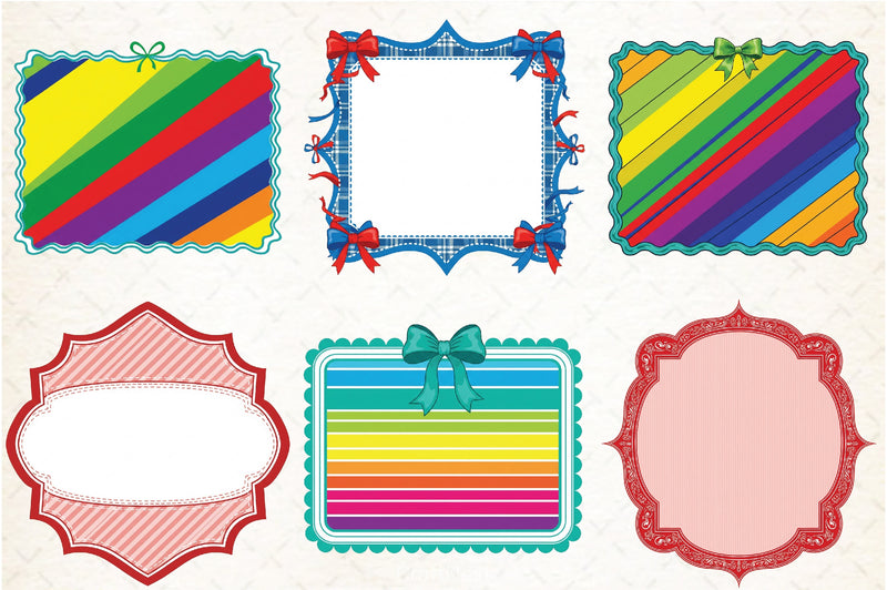 Border Frame Coquette Clipart Bundle - CraftNest - Digital Crafting and Art