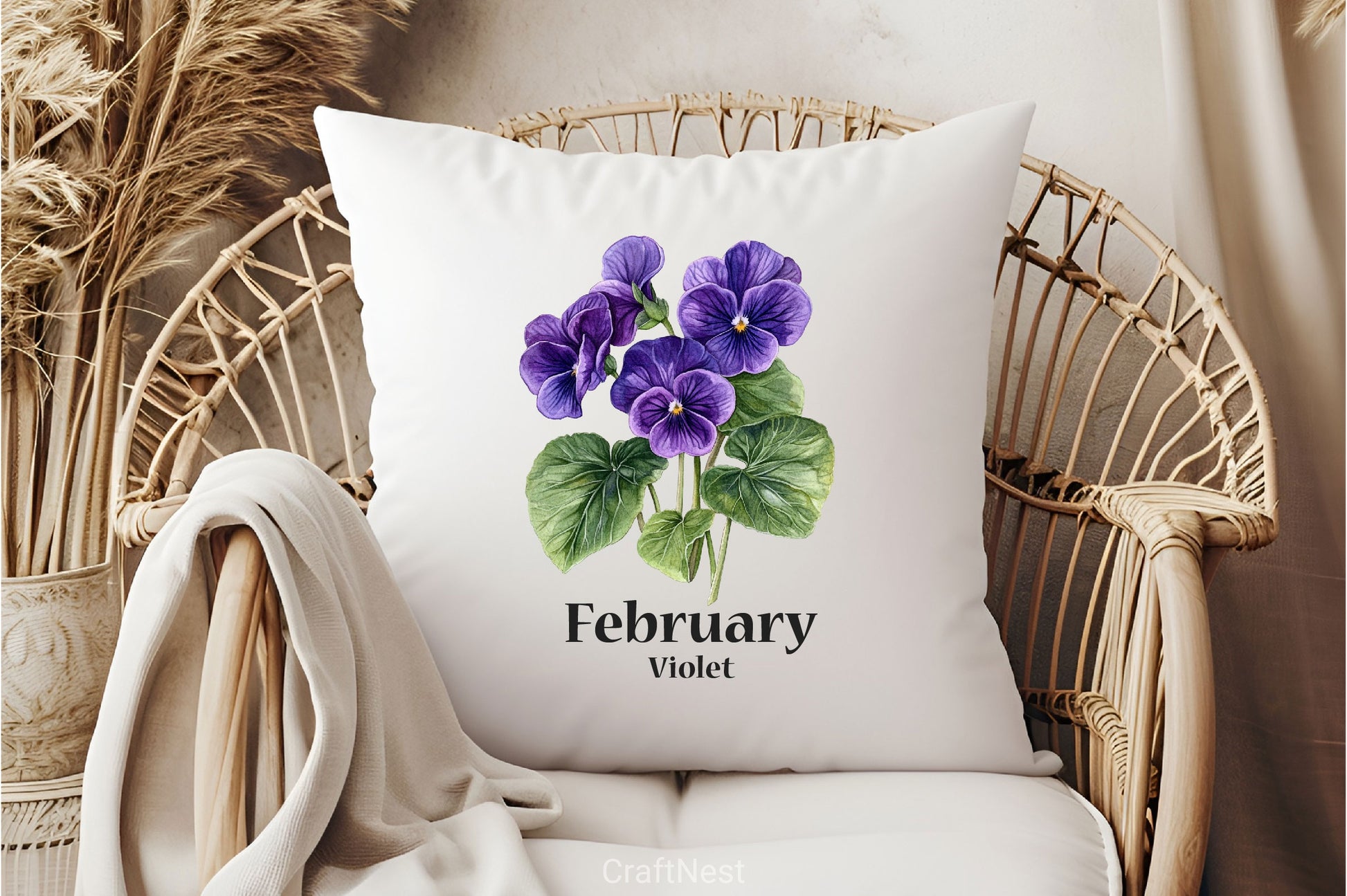 Birth Month Flower Clipart Bundle 3 - CraftNest - Digital Crafting and Art