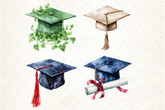 Graduation Cap Clipart Bundle - CraftNest - Digital Crafting and Art