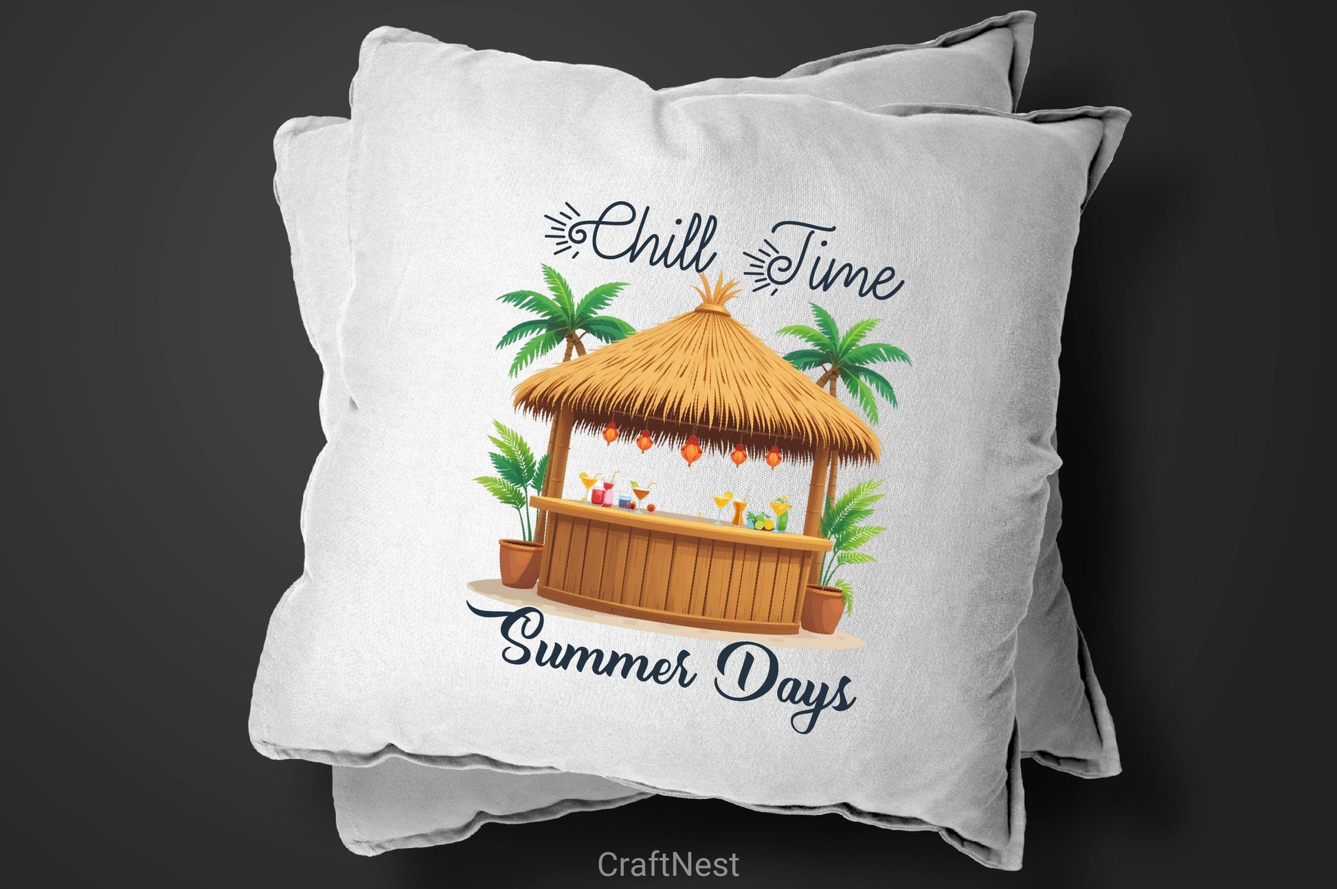 Summer Days Drink Clipart Bundle - CraftNest - Digital Crafting and Art
