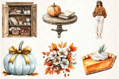 Autumn Collection Clipart Bundle - CraftNest - Digital Crafting and Art