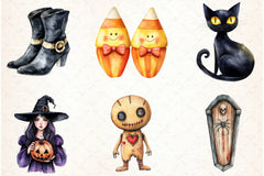 Spooky Halloween Clipart Bundle 2 - CraftNest - Digital Crafting and Art