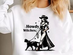 Howdy Witches Vintage Halloween Clipart Bundle - CraftNest - Digital Crafting and Art