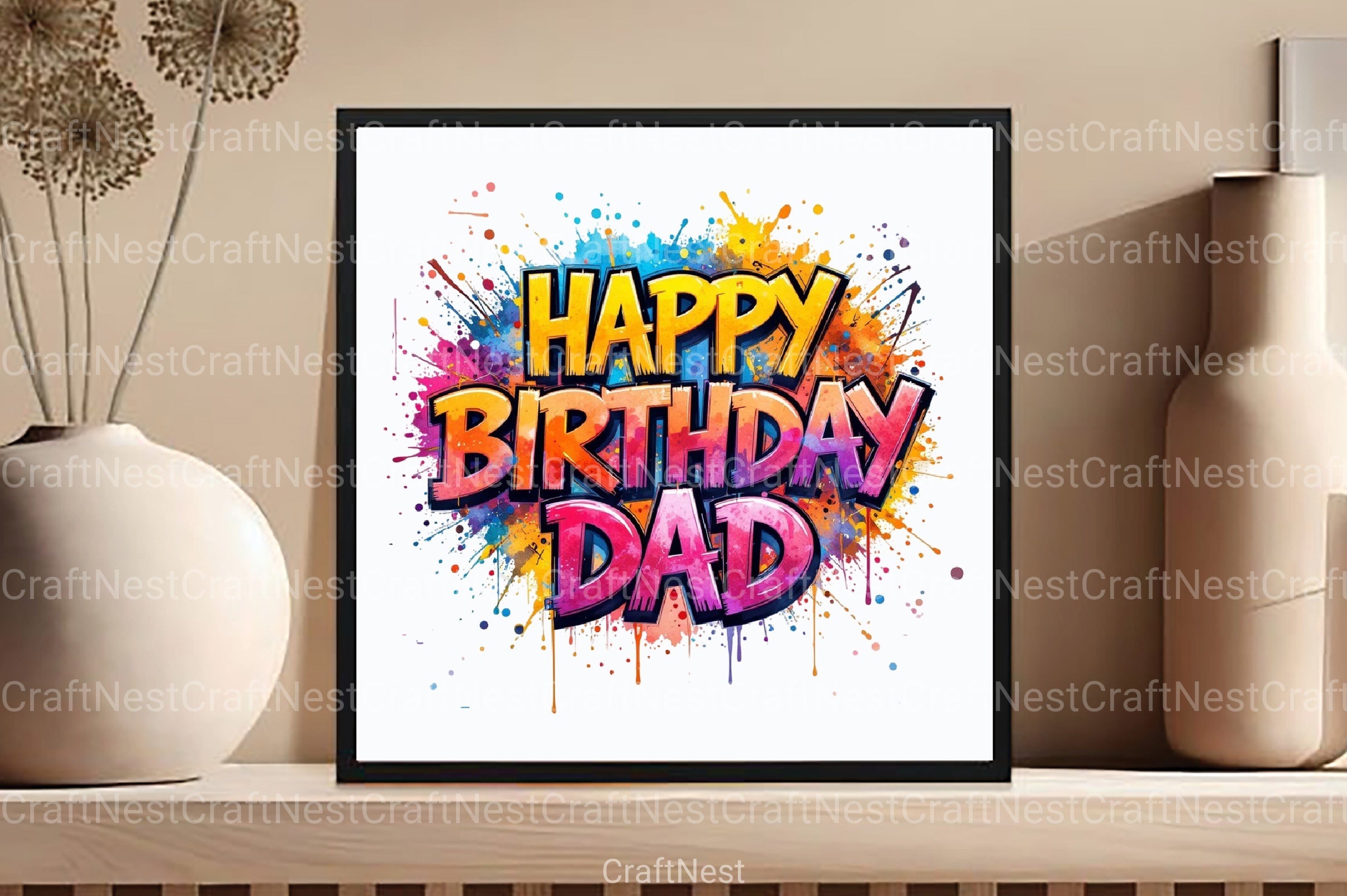 Happy Birthday Dad Clipart Bundle - CraftNest - Digital Crafting and Art
