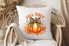 Fall Vibes Halloween Pumpkin Clipart Bundle - CraftNest - Digital Crafting and Art