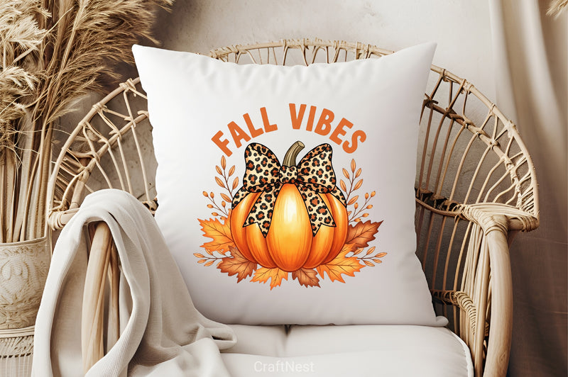 Fall Vibes Halloween Pumpkin Clipart Bundle - CraftNest - Digital Crafting and Art