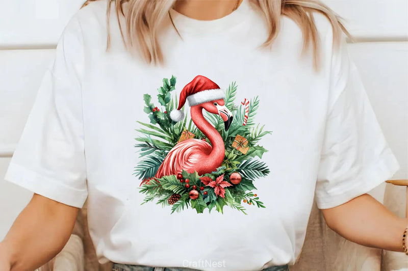 Tropical Aloha Christmas Clipart Bundle - CraftNest - Digital Crafting and Art