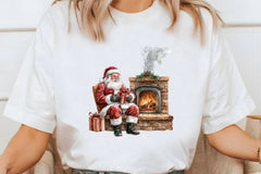 Christmas Santa Claus Clipart Bundle 4 - CraftNest - Digital Crafting and Art