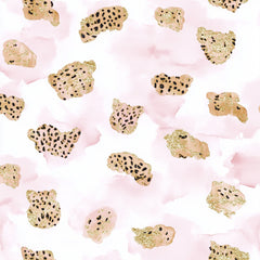 Pink and Gold Leopard Digital Paper 44 - CraftNest - Digital Crafting and Art
