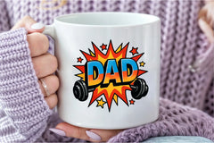 Dad Comic Style Clipart Bundle - CraftNest - Digital Crafting and Art