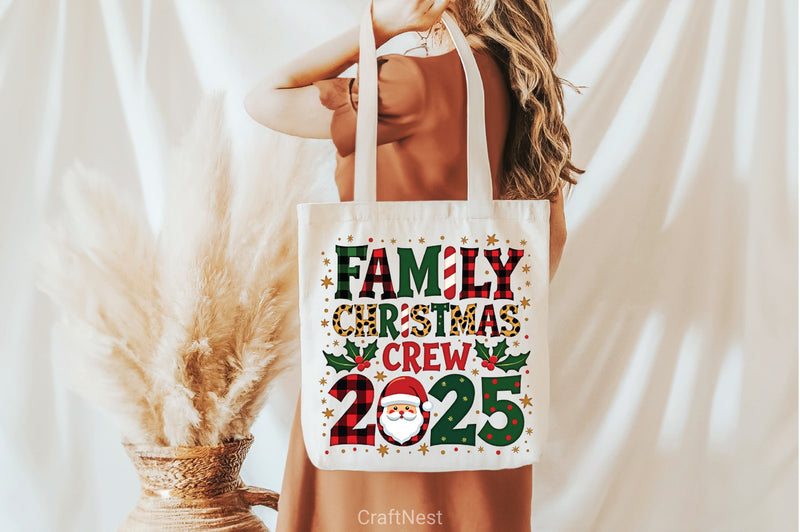 Family Christmas Crew Clipart Bundle - CraftNest - Digital Crafting and Art
