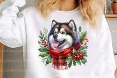 Christmas Dogs Clipart Bundle 666 - CraftNest - Digital Crafting and Art