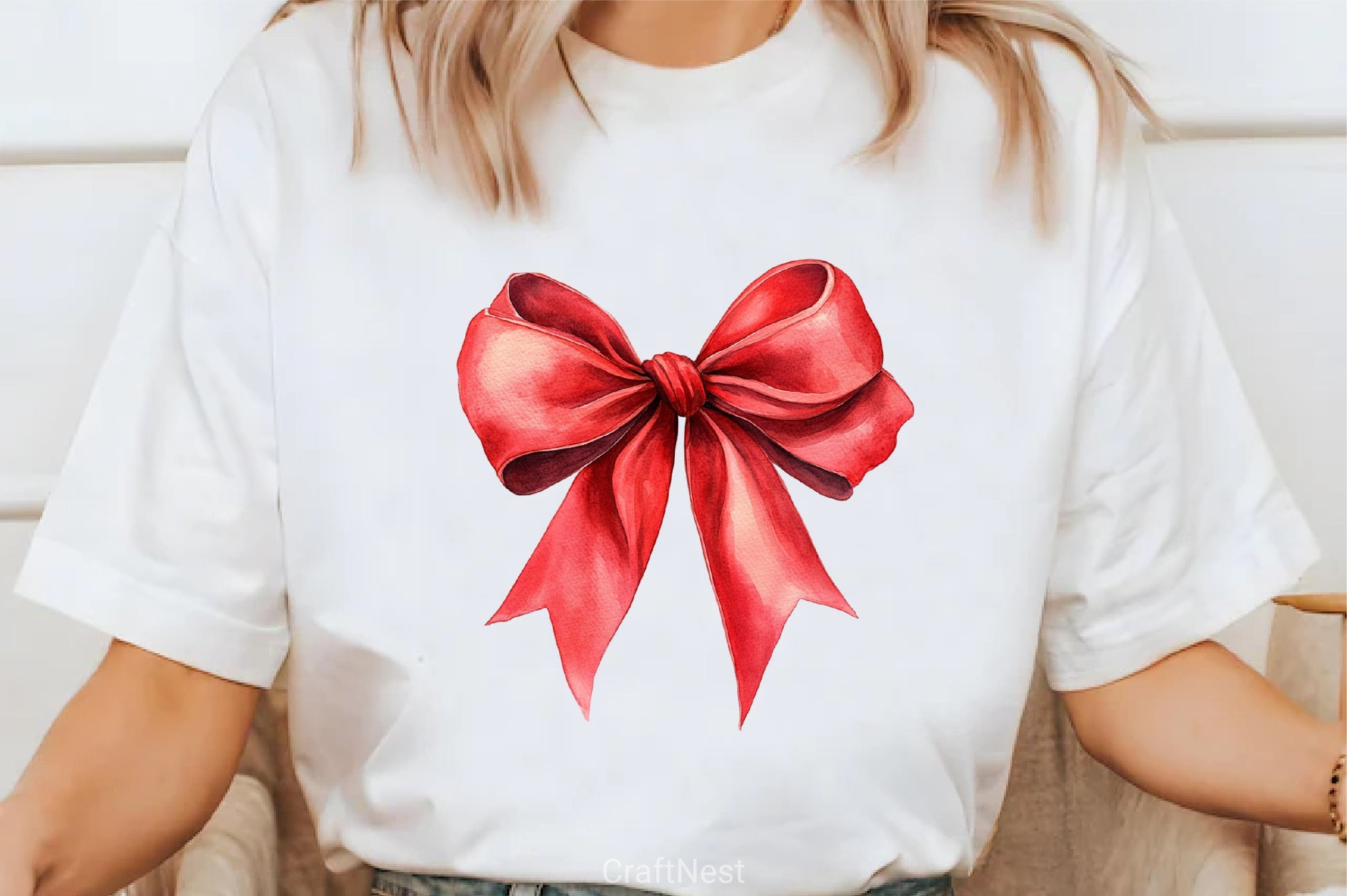 Neon Red Christmas Clipart Bundle - CraftNest - Digital Crafting and Art