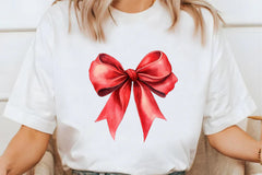 Neon Red Christmas Clipart Bundle - CraftNest - Digital Crafting and Art