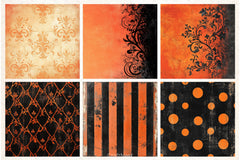 Vintage Halloween Digital Paper Pack 1 - CraftNest - Digital Crafting and Art