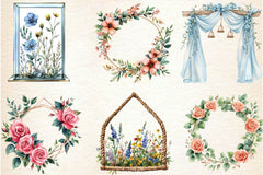 Wedding Photo Frames Clipart Bundle - CraftNest - Digital Crafting and Art