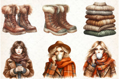 Autumn Clipart Bundle 8 - CraftNest - Digital Crafting and Art