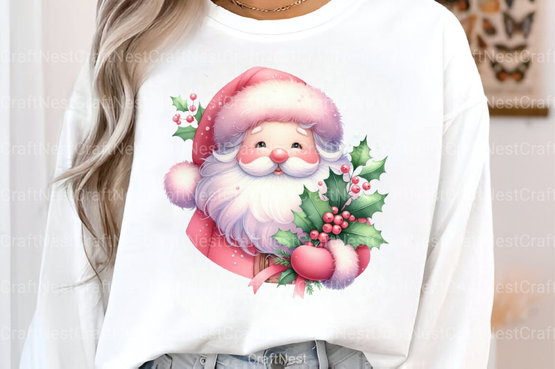 Pink Christmas Clipart Bundle 112 - CraftNest - Digital Crafting and Art