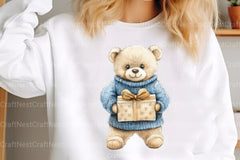 Rustic White Christmas Winter Clipart Bundle - CraftNest - Digital Crafting and Art