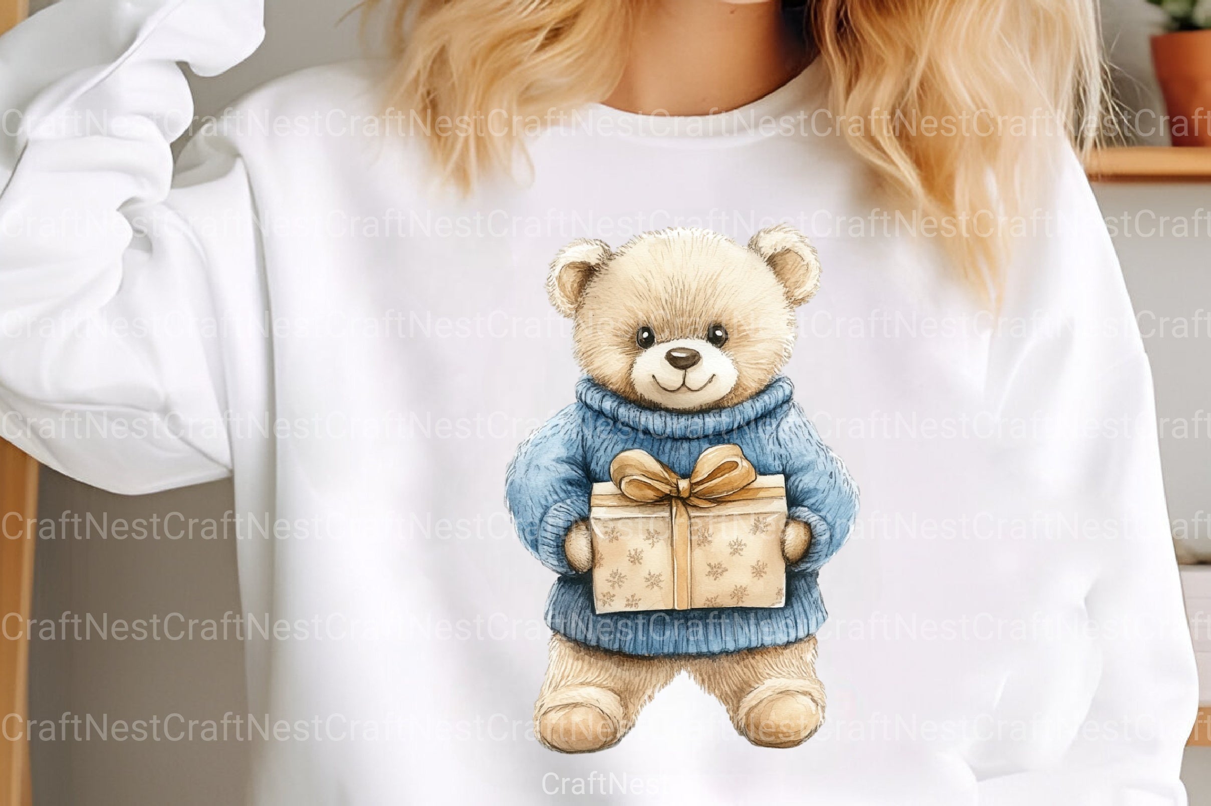 Rustic White Christmas Winter Clipart Bundle - CraftNest - Digital Crafting and Art