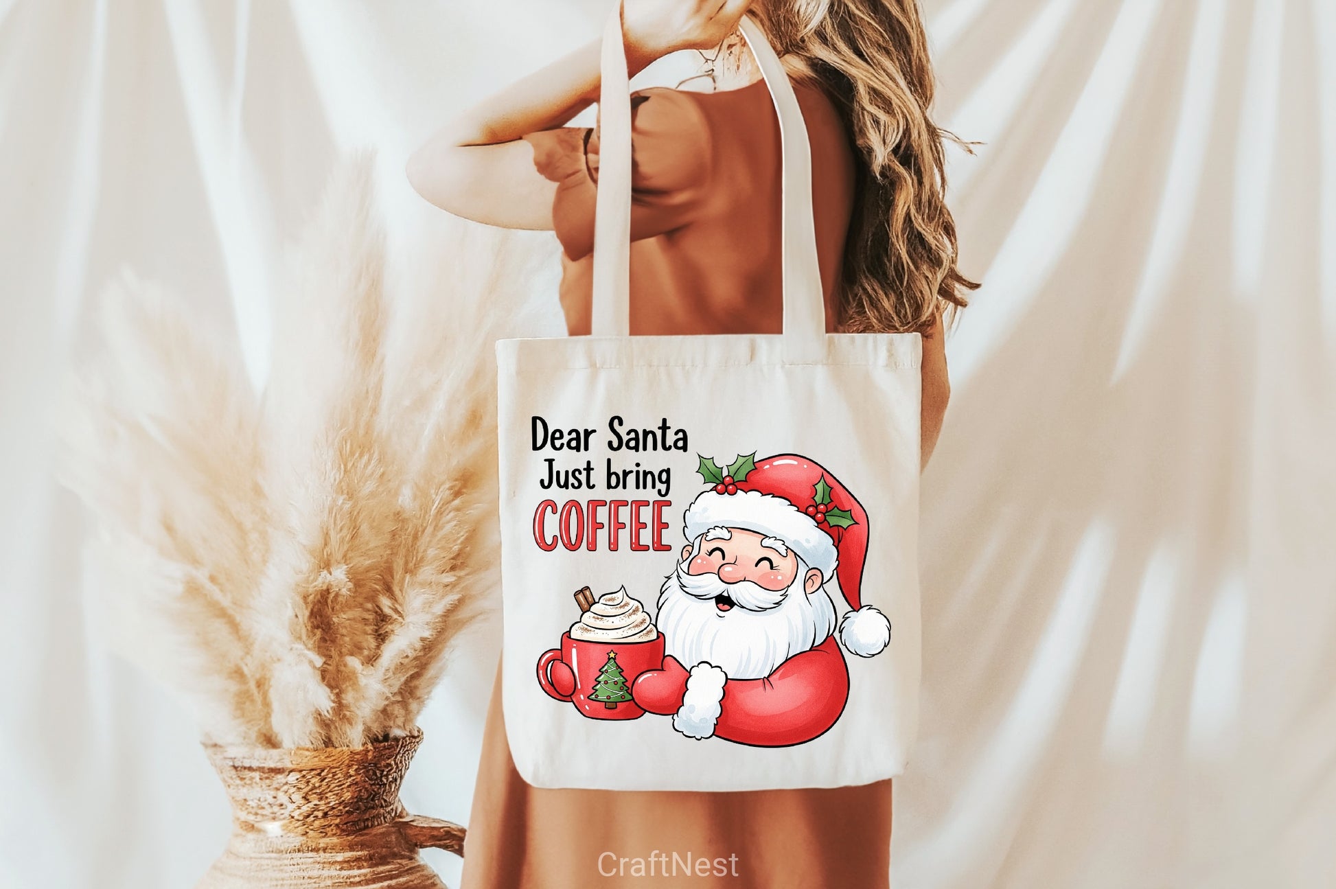 Dear Santa Coffee Clipart Bundle - CraftNest - Digital Crafting and Art