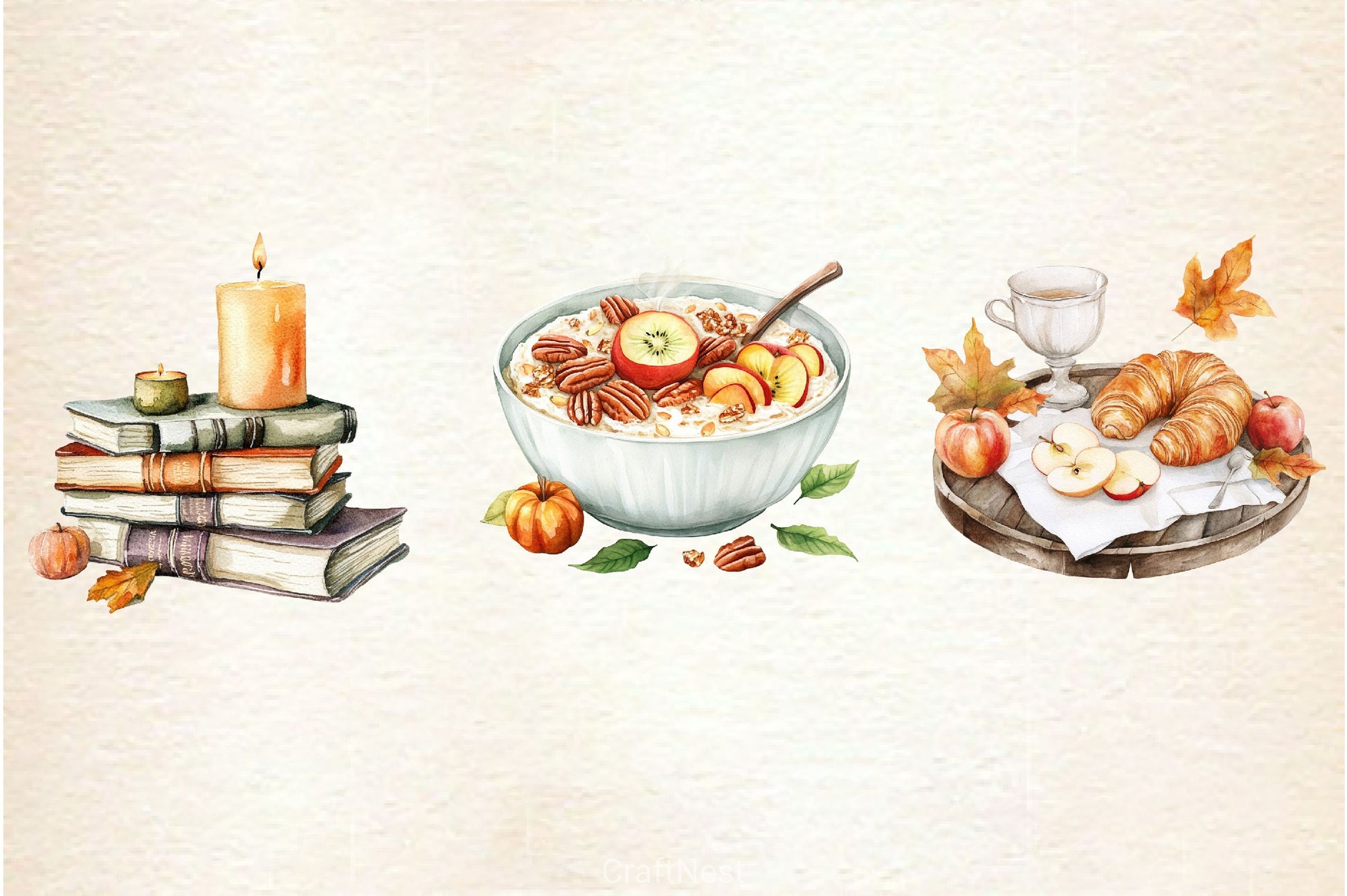 Morning And Fall Clipart Bundle 2 - CraftNest - Digital Crafting and Art