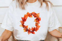 Burnt Orange Autumn Clipart Bundle - CraftNest - Digital Crafting and Art