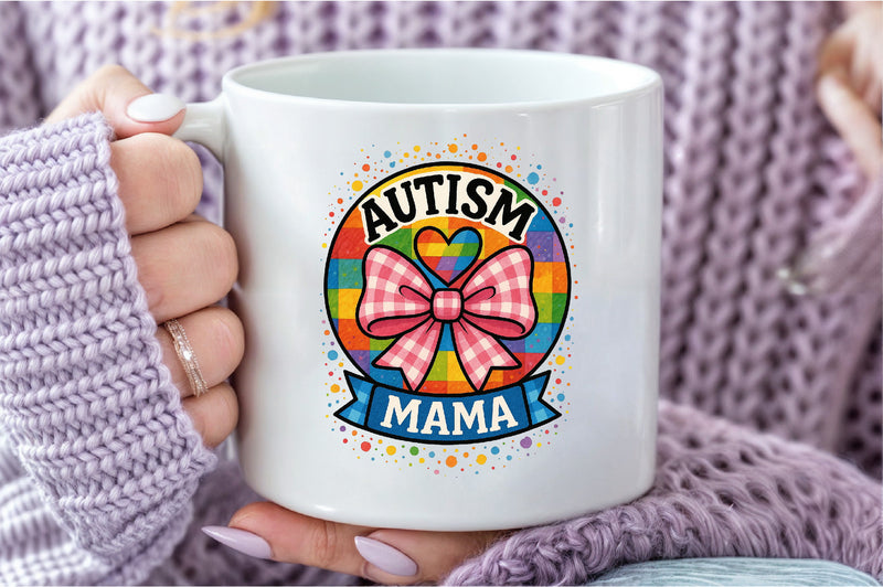Autism Mama Shirt Clipart Bundle - CraftNest - Digital Crafting and Art