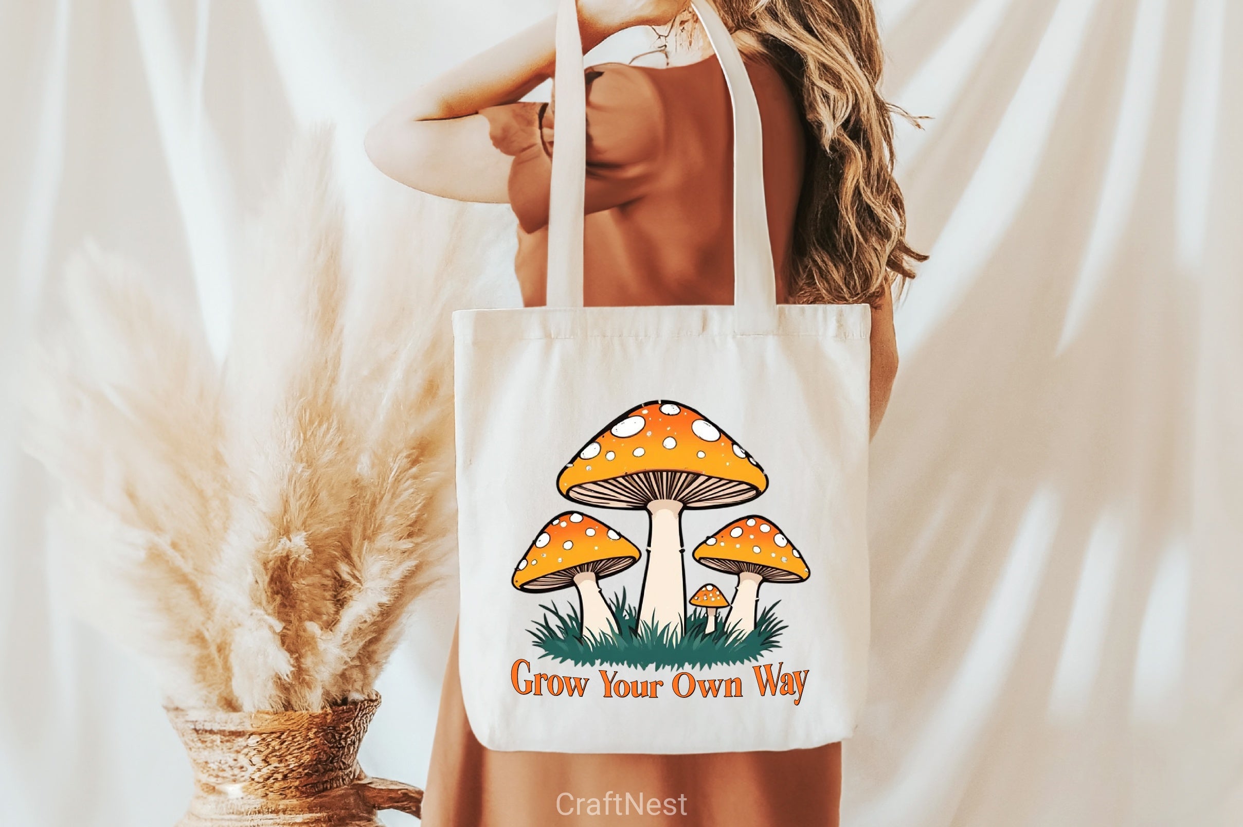 Grow Your Own Way Mushroom Clipart Bundle - CraftNest - Digital Crafting and Art