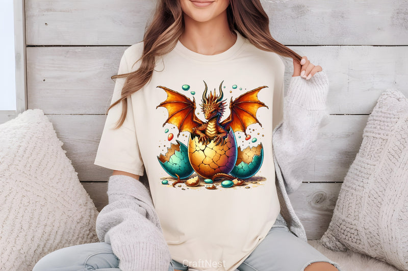 Magic Dragon Clipart Bundle - CraftNest - Digital Crafting and Art