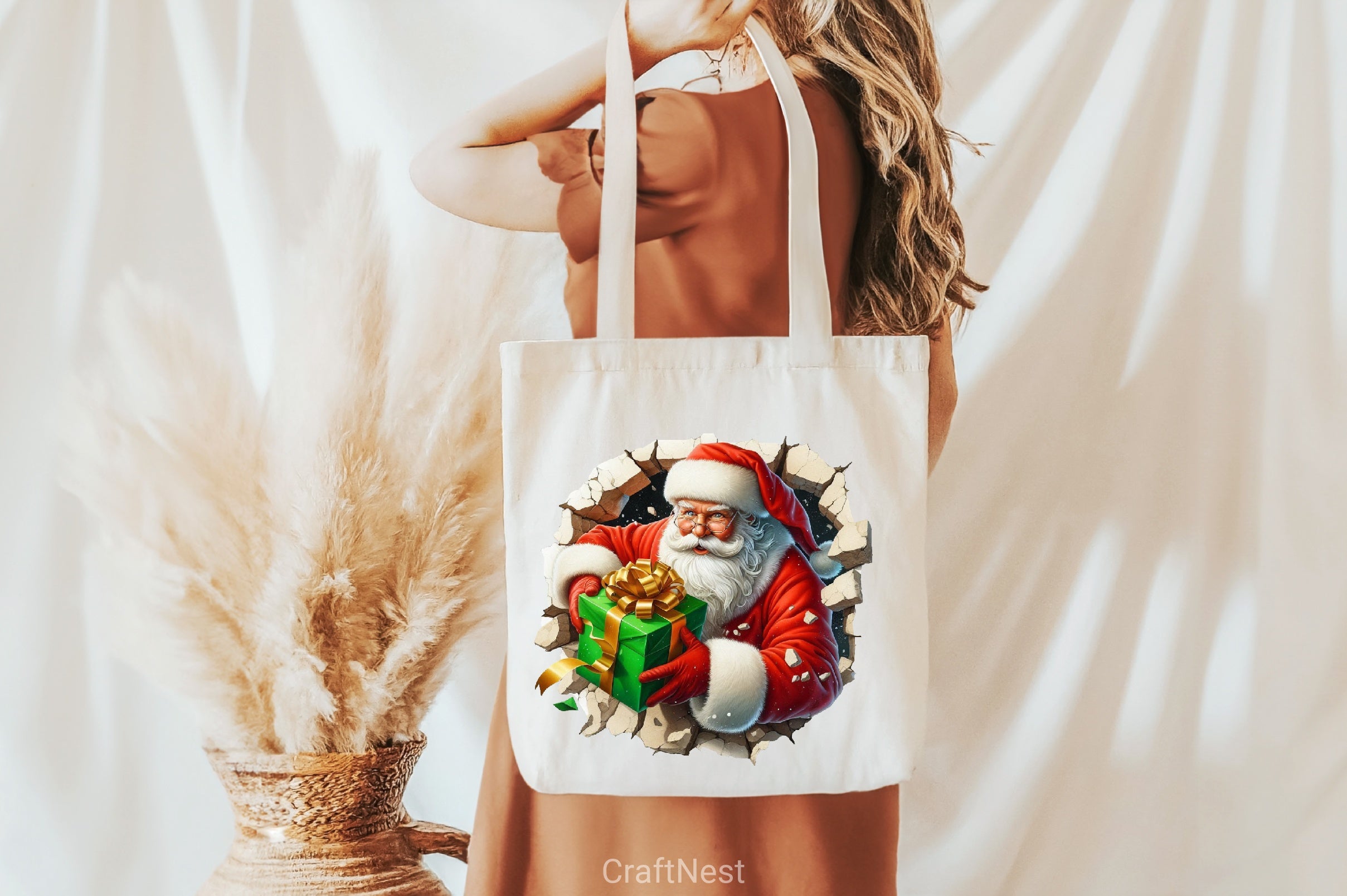 Christmas Santa Clipart Bundle 4 - CraftNest - Digital Crafting and Art