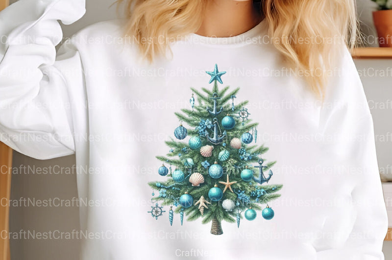 Festive Christmas Tree Clipart Bundle 2 - CraftNest - Digital Crafting and Art