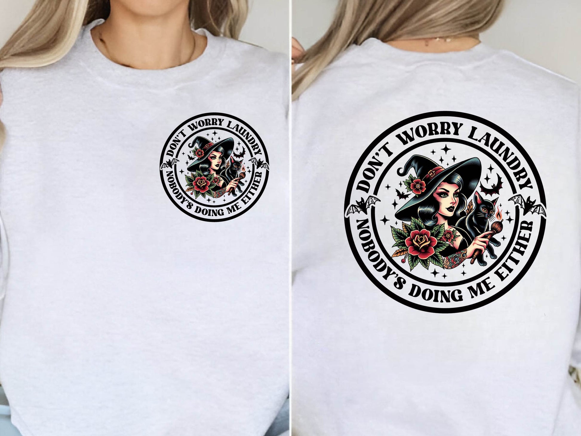 Dont Worry Laundry Vintage Halloween Clipart Bundle 1 - CraftNest - Digital Crafting and Art