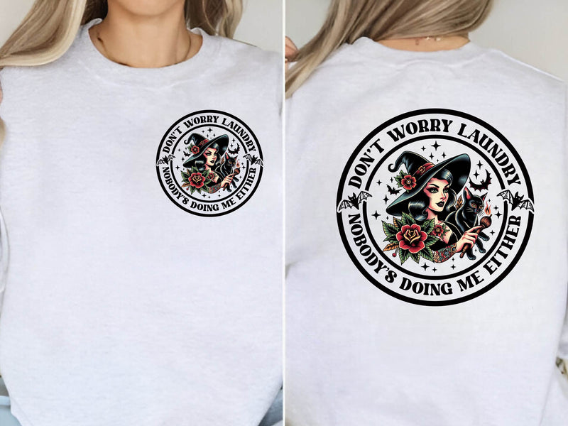 Dont Worry Laundry Vintage Halloween Clipart Bundle 1 - CraftNest - Digital Crafting and Art