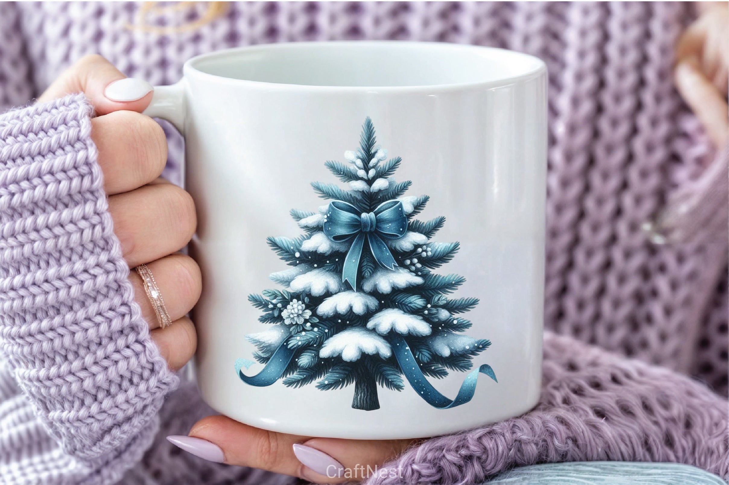 Navy Blue Winter Clipart Bundle - CraftNest - Digital Crafting and Art