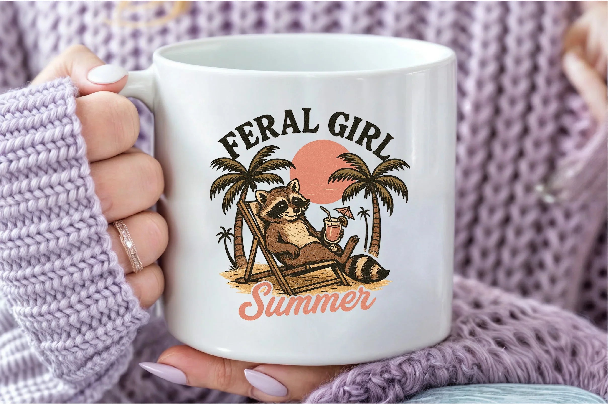 Feral Girl Summer Clipart Bundle - CraftNest - Digital Crafting and Art