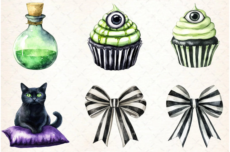 Halloween Horror Clipart Bundle - CraftNest - Digital Crafting and Art