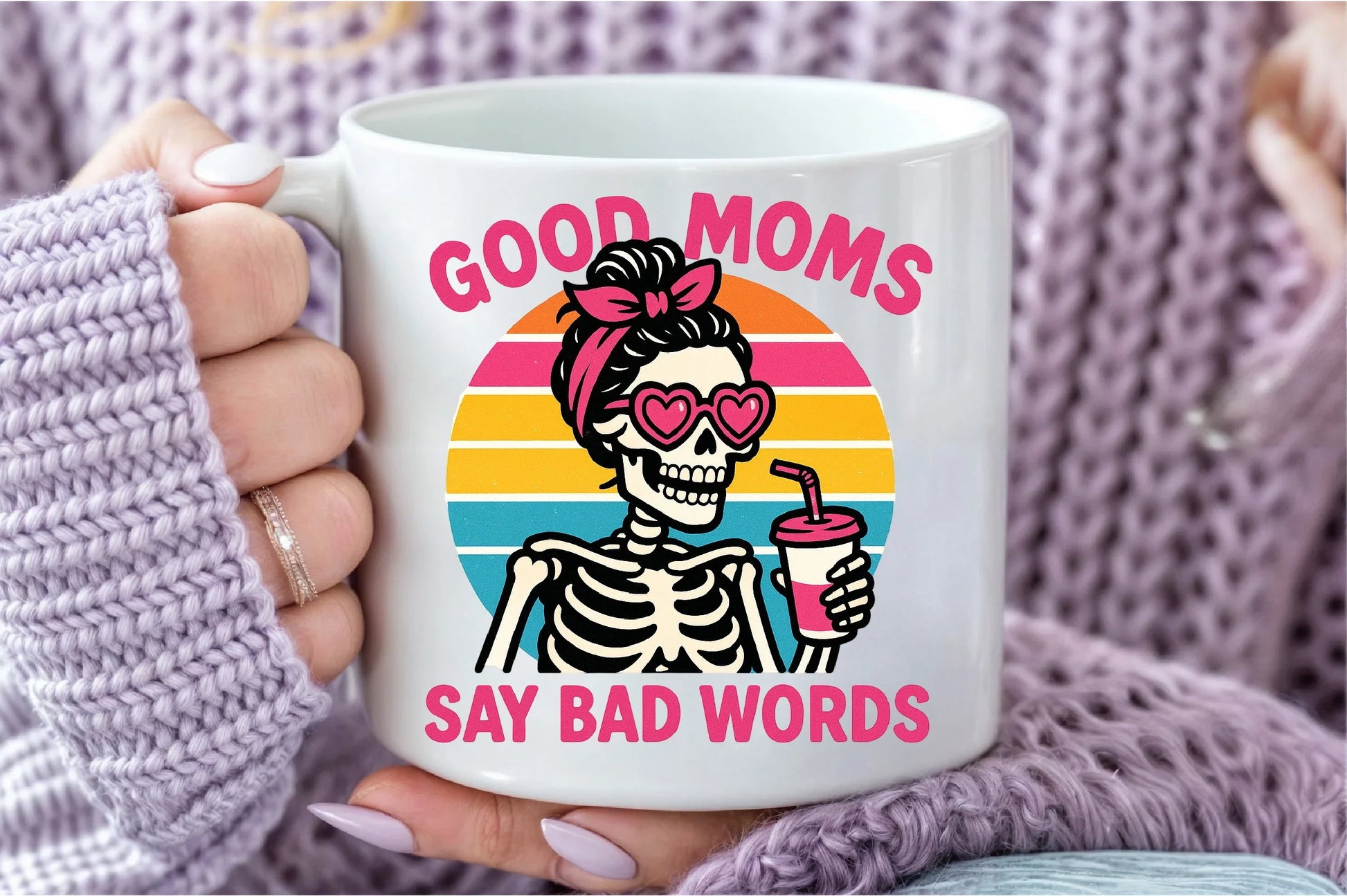 Funny Skeleton Mama Design Clipart Bundle - CraftNest - Digital Crafting and Art