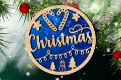 Christmas Ornament Cuttable Design Clipart Bundle 2 - CraftNest - Digital Crafting and Art