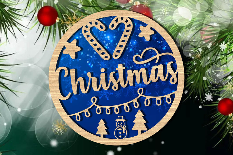 Christmas Ornament Cuttable Design Clipart Bundle 2 - CraftNest - Digital Crafting and Art